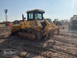 Used Komatsu Dozer in yard,Side of used Dozer,Front of used Komatsu